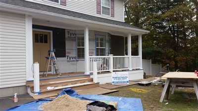 front siding installation